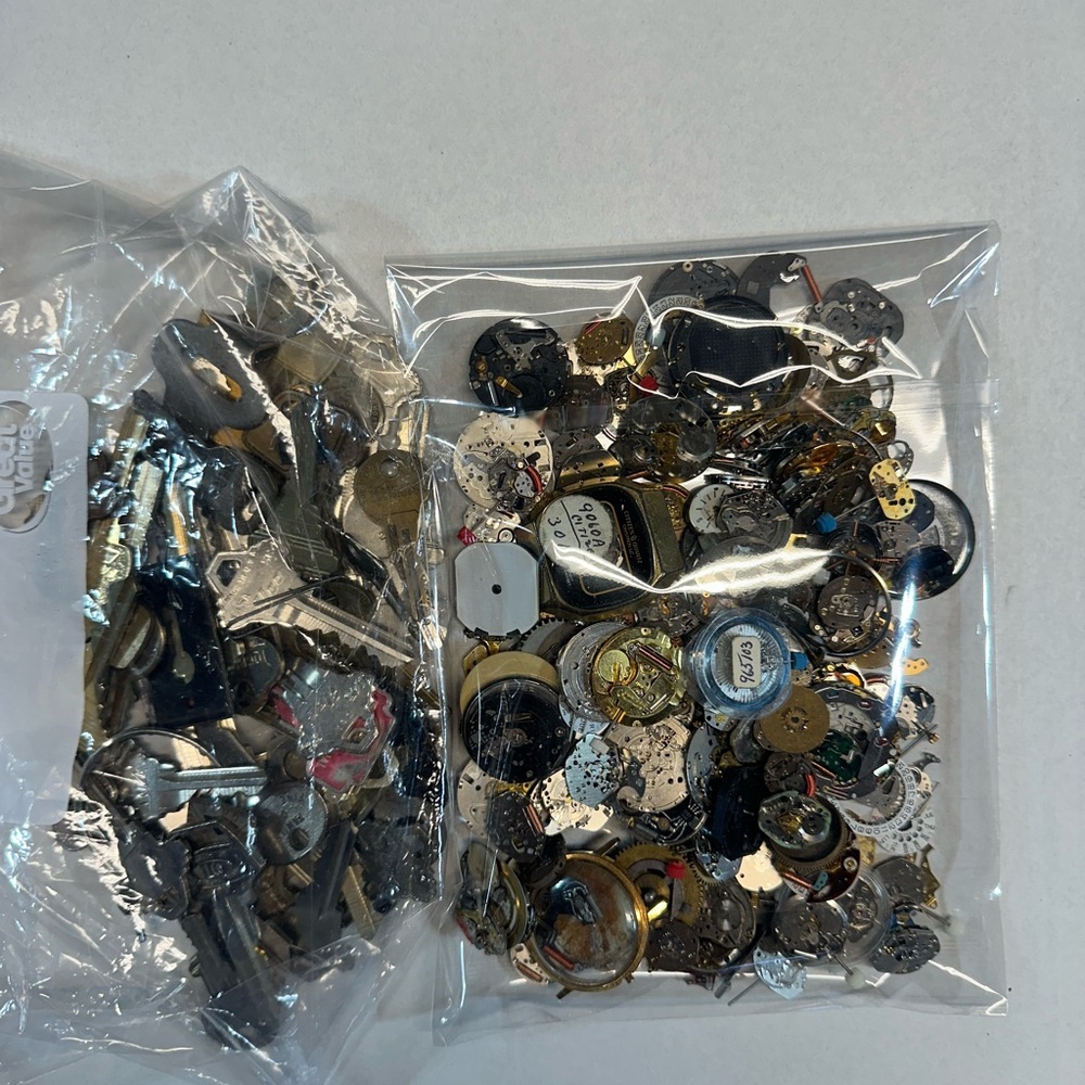 Mixed Watch Parts for Crafting